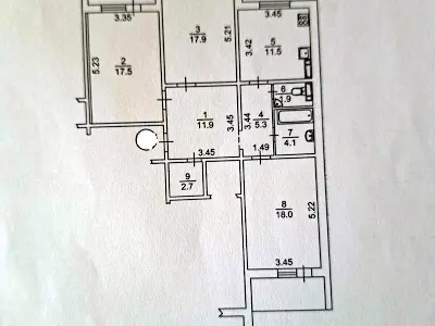 квартира за адресою Київ, Здолбунівська вул., 13