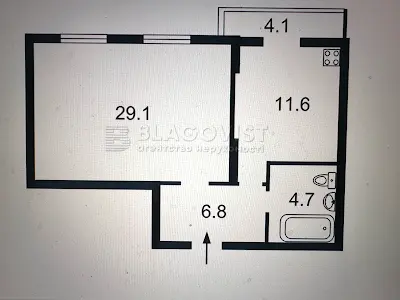 квартира по адресу Днепровская набережная ул., 1