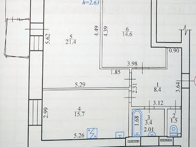 квартира за адресою Київ, Бориспільська вул., 25-а