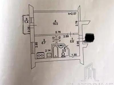 квартира по адресу Воздухофлотский просп. (Повітрофлотський), 78
