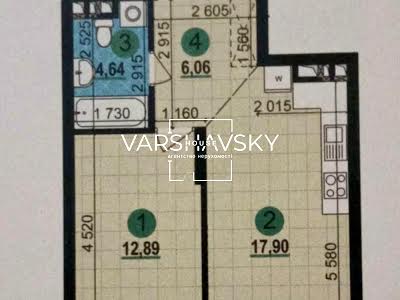 квартира по адресу Всеволода Змеенко ул., 10-2