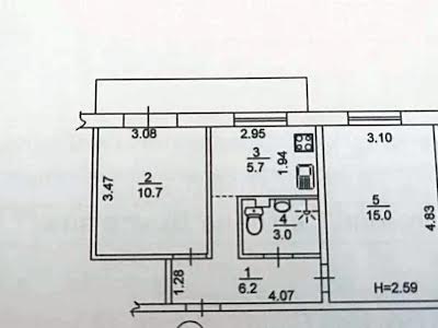 квартира за адресою Зодчих вул., 40