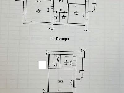 квартира за адресою Бориспіль, Віктора Йови вул., 1