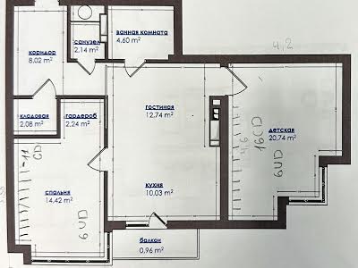 квартира за адресою Митрополита Василя Липківського вул. (Урицького), 37-В