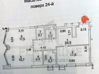 квартира по адресу Митрополита Василия Липковского ул. (Урицкого), 38
