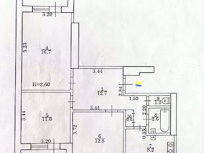 квартира за адресою Нескорених вул. (Героїв Праці), 48Е