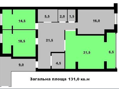 квартира за адресою Бориспіль, Захисників Вітчизни, 12