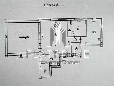 квартира за адресою Київ, Родини Кістяківських вул., 4