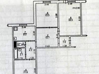 квартира по адресу Чернобыльская ул., 22