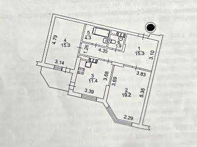 квартира по адресу Олены Пчилки ул., 2