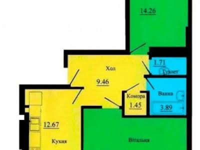 квартира за адресою Теплична вул., 42