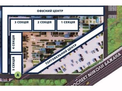 квартира по адресу Миколы Бажана просп., 17