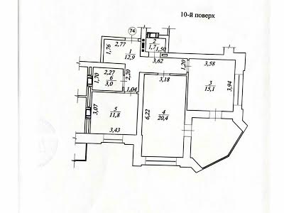 квартира за адресою Григорівське шосе (Комсомольське), 28