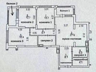 квартира за адресою Фортечний тупик (Тверський), 7в