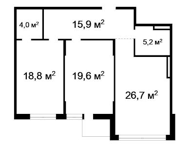 квартира за адресою Оболонський просп., 26