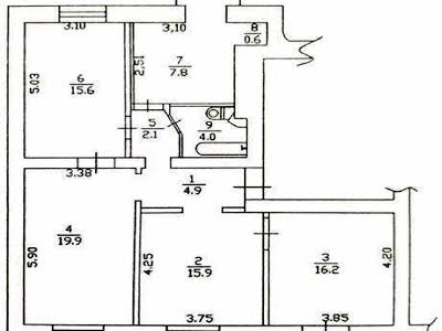 квартира за адресою Тараса Шевченка бульв., 58