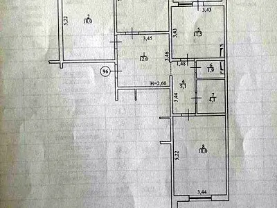 квартира по адресу Коноплянская ул., 22-А