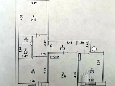 квартира по адресу Правды просп. (Правды), 33