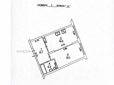 квартира за адресою Київ, Максимовича вул. (Трутенка Онуфрія), 43Б