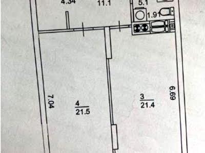 квартира за адресою Київ, Центральна вул., 21А