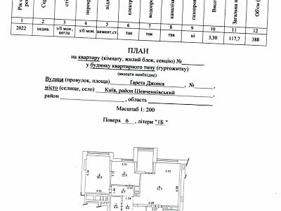 квартира за адресою Ґарета Джонса вул. (Сімʼї Хохлових), 12