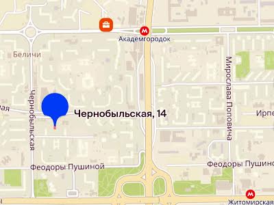 квартира за адресою Чорнобильська вул., 14