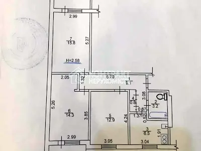 квартира за адресою Дмитра Коцюбайла вул. (Державінська), 2