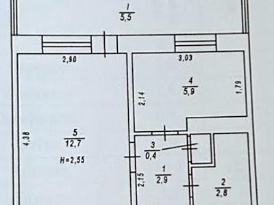 квартира за адресою Маршала Рокосовського просп., 3