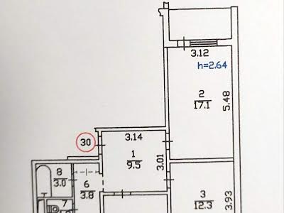 квартира за адресою Академіка Глушкова просп., 51