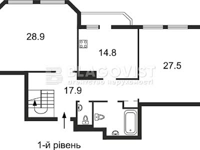 квартира по адресу Евгения Коновальца ул. (Щорса), 32-Б