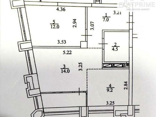 квартира по адресу Заречная ул., 2