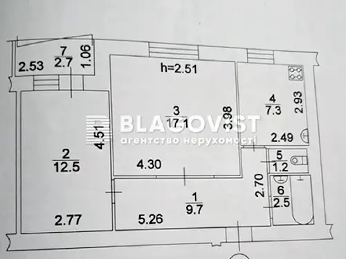 квартира за адресою Татарська вул., 21