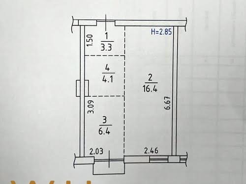 квартира за адресою Миколи Трублаїні вул., 3