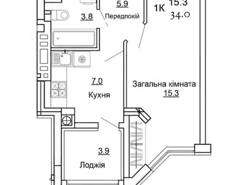 квартира по адресу с. Святопетровское, Тепличная ул., 44