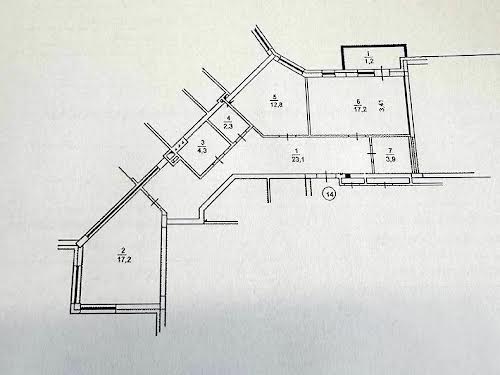 квартира за адресою Бровари, Вʼячеслава Чорновола вул., 17