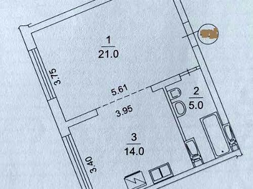 квартира за адресою Київ, Михайла Максимовича вул. (Онуфрія Трутенка), 32б