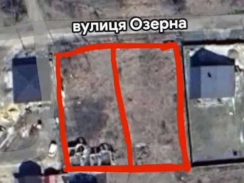 участок по адресу пгт. Гостомель, Озёрная ул.