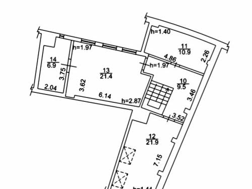 квартира по адресу Киев, Днепровская набережная ул., 19а