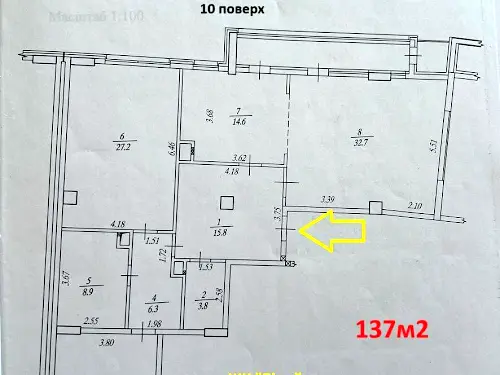 квартира по адресу Профессорская ул., 34