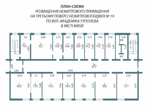 комерційна за адресою Мрії вул. (Академіка Туполєва), 19