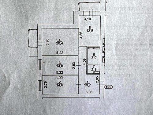 квартира по адресу Патриарха Мстислава Скрипника ул., 48-А
