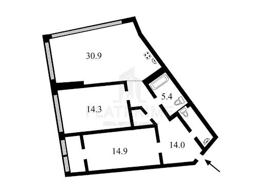 квартира по адресу Берестейский просп. (Победы), 11