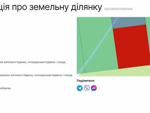 участок по адресу Паркова алея, 36