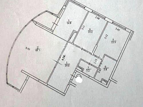 квартира по адресу Заречная ул., 1-В