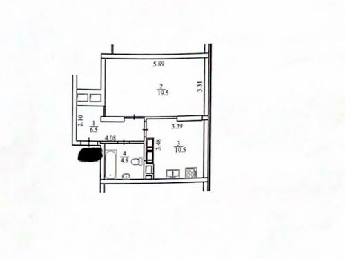 квартира за адресою Берестейський просп. (Перемоги), 26 а