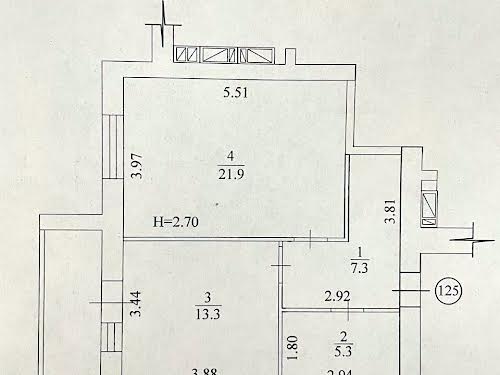 квартира по адресу  Рогатинская Левада ул., 16