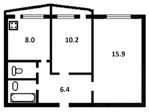 квартира по адресу Пантелеймона Кулиша ул. (Челябинская), 11