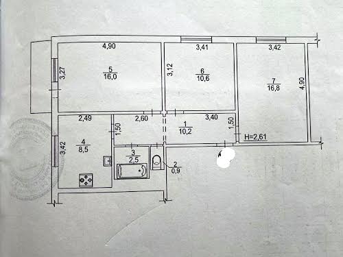 квартира по адресу Дружбы Народов ул., 244