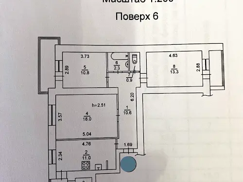 квартира за адресою Левка Лук'яненка вул. (Маршала Тимошенка), 12