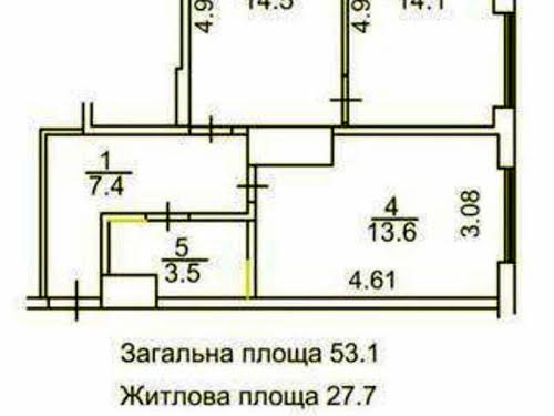 квартира за адресою Всеволода Змієнка вул., 34/21